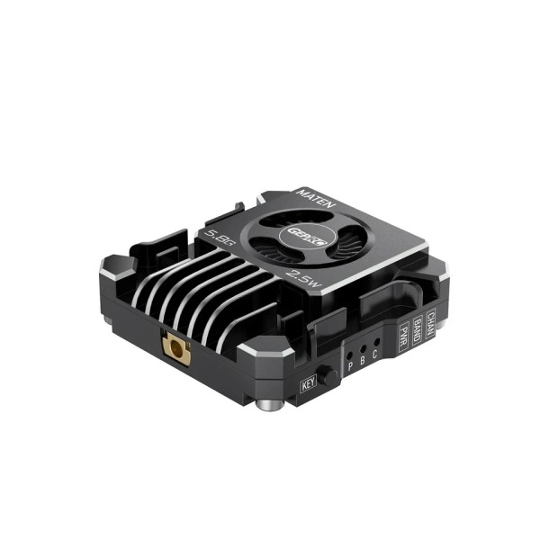 Original GEPRC MATEN 5.8G 2.5W VTX PRO Aluminum Numerical Control Auxiliary Heat Dissipation Camera for RC Airplane Racing Drone